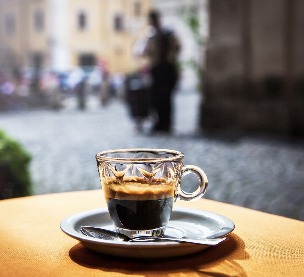 Uma chávena de café italiano nunca soube tão bem!
