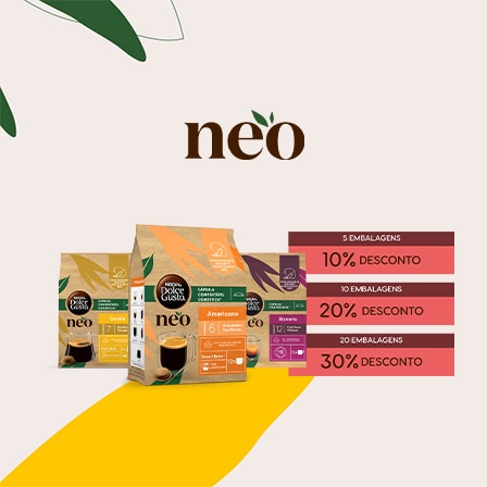 Leve mais, por menos em c&aacute;psulas NESCAF&Eacute;&reg; Dolce Gusto&reg; NEO