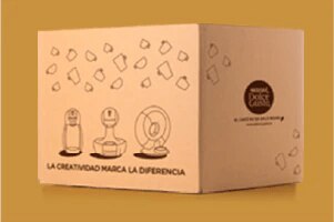 Embalagem de entrega