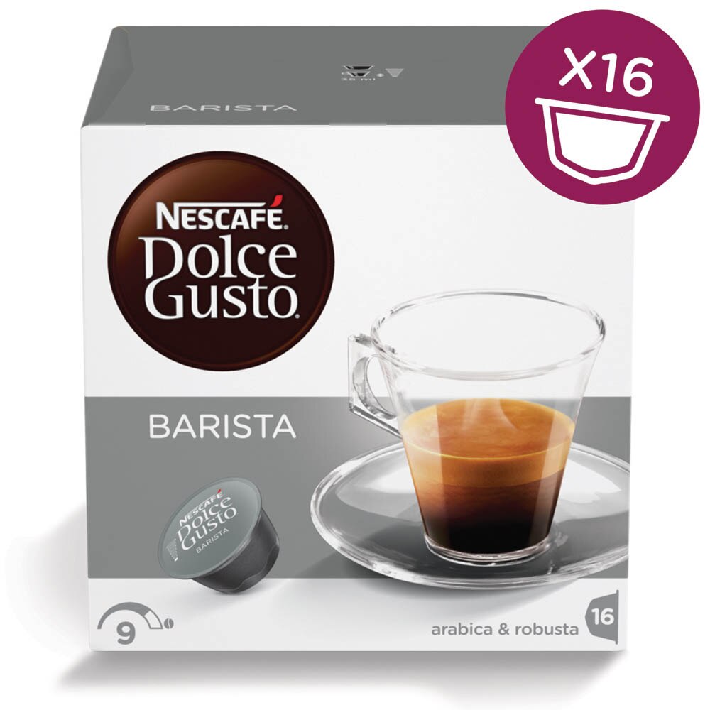 Barista 16 Capsulas NESCAFÉ® Dolce Gusto® - Formato de venda
