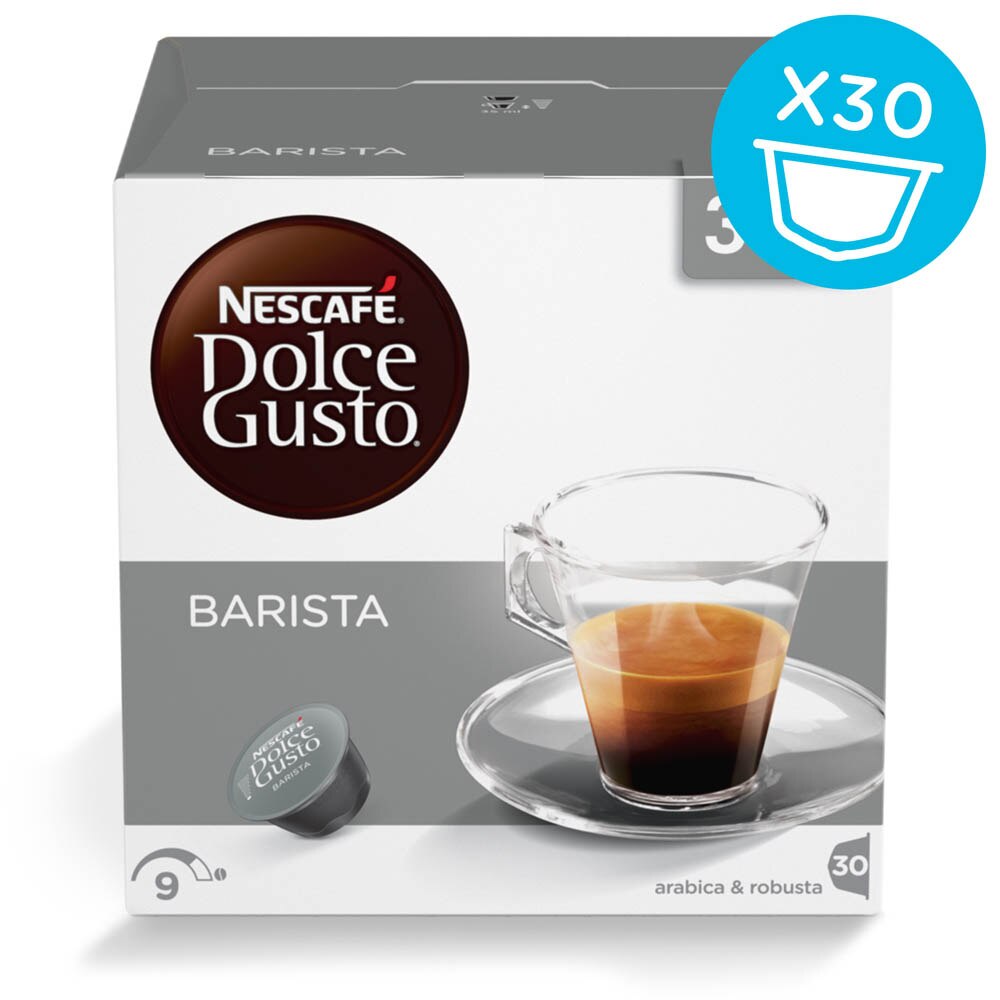 Barista 30 Capsulas NESCAFÉ® Dolce Gusto® - Formato de venda