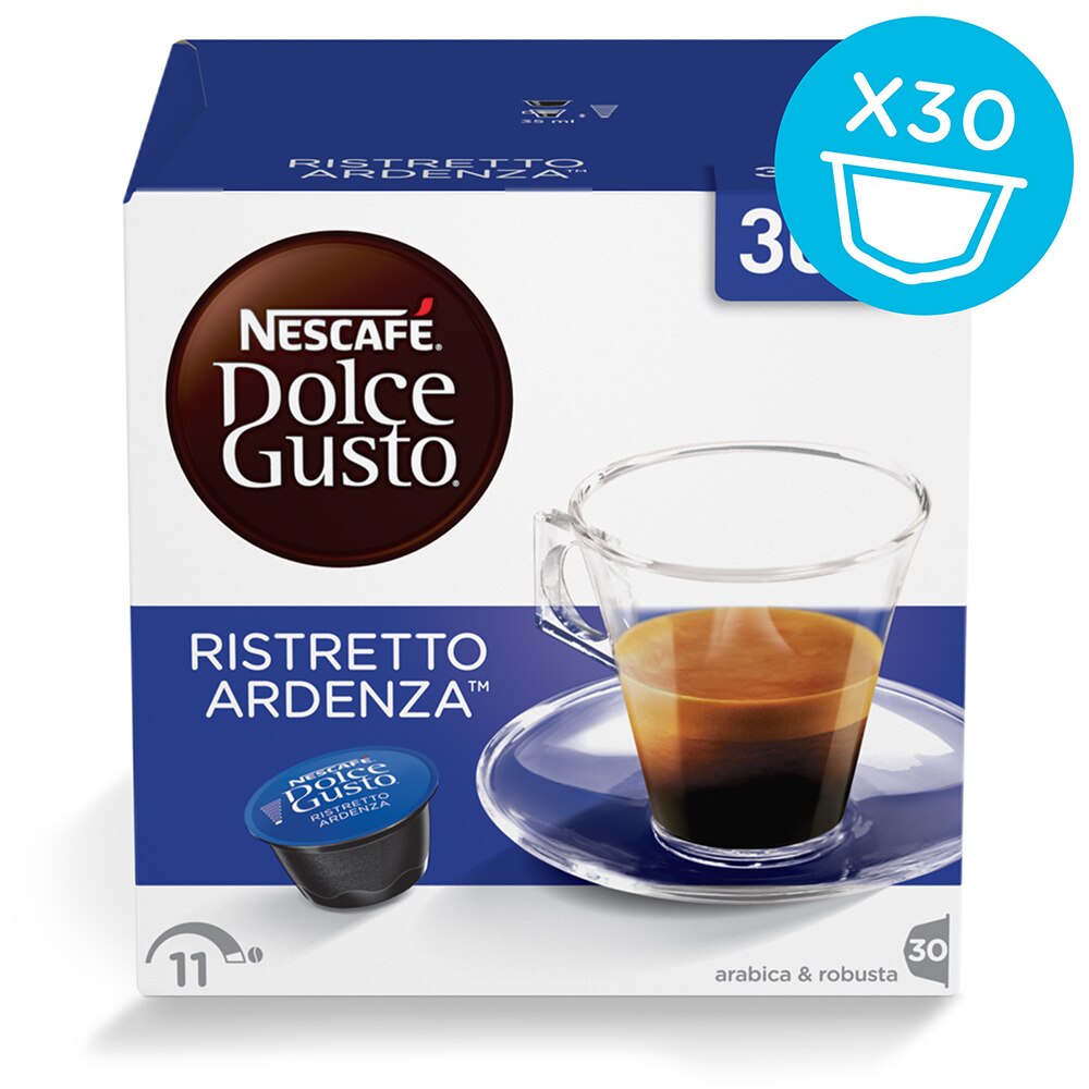 Ristretto Ardenza 30 Capsulas NESCAF&Eacute;&reg; Dolce Gusto&reg; - Formato de venda
