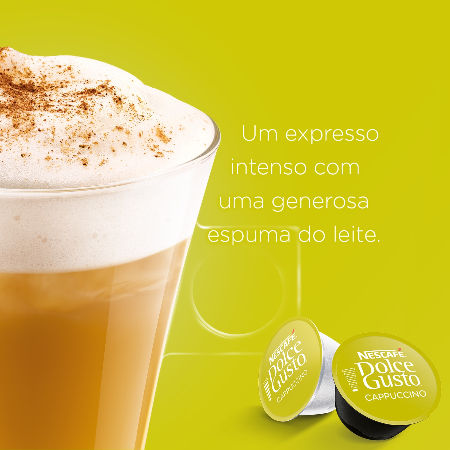 Cappuccino 16 Capsulas NESCAF&Eacute;&reg; Dolce Gusto&reg; - Atributos do Produto