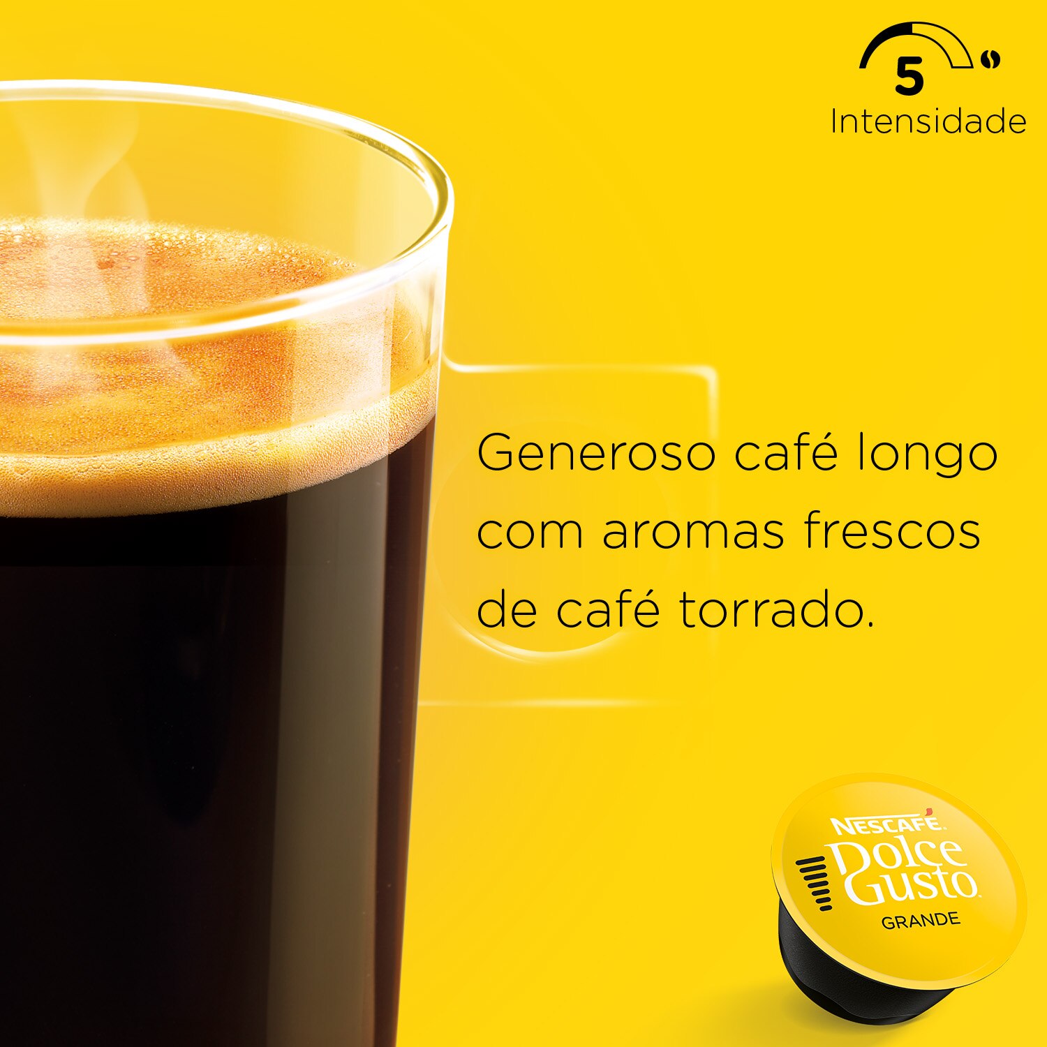 Grande 16 Capsulas NESCAF&Eacute;&reg; Dolce Gusto&reg; - Atributos do Produto