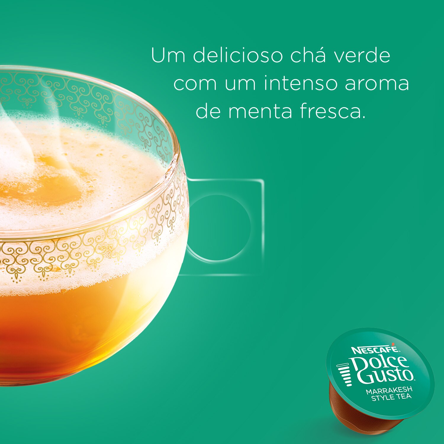 Marrakech Style Tea 16 Capsulas NESCAFÉ® Dolce Gusto® - Atributos do Produto