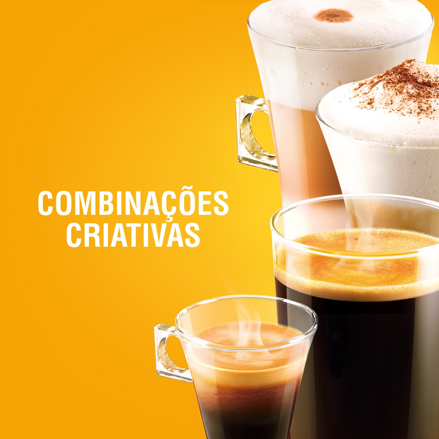 Lungo Intenso 16 Capsulas NESCAF&Eacute;&reg; Dolce Gusto&reg; - Variadade de expressos