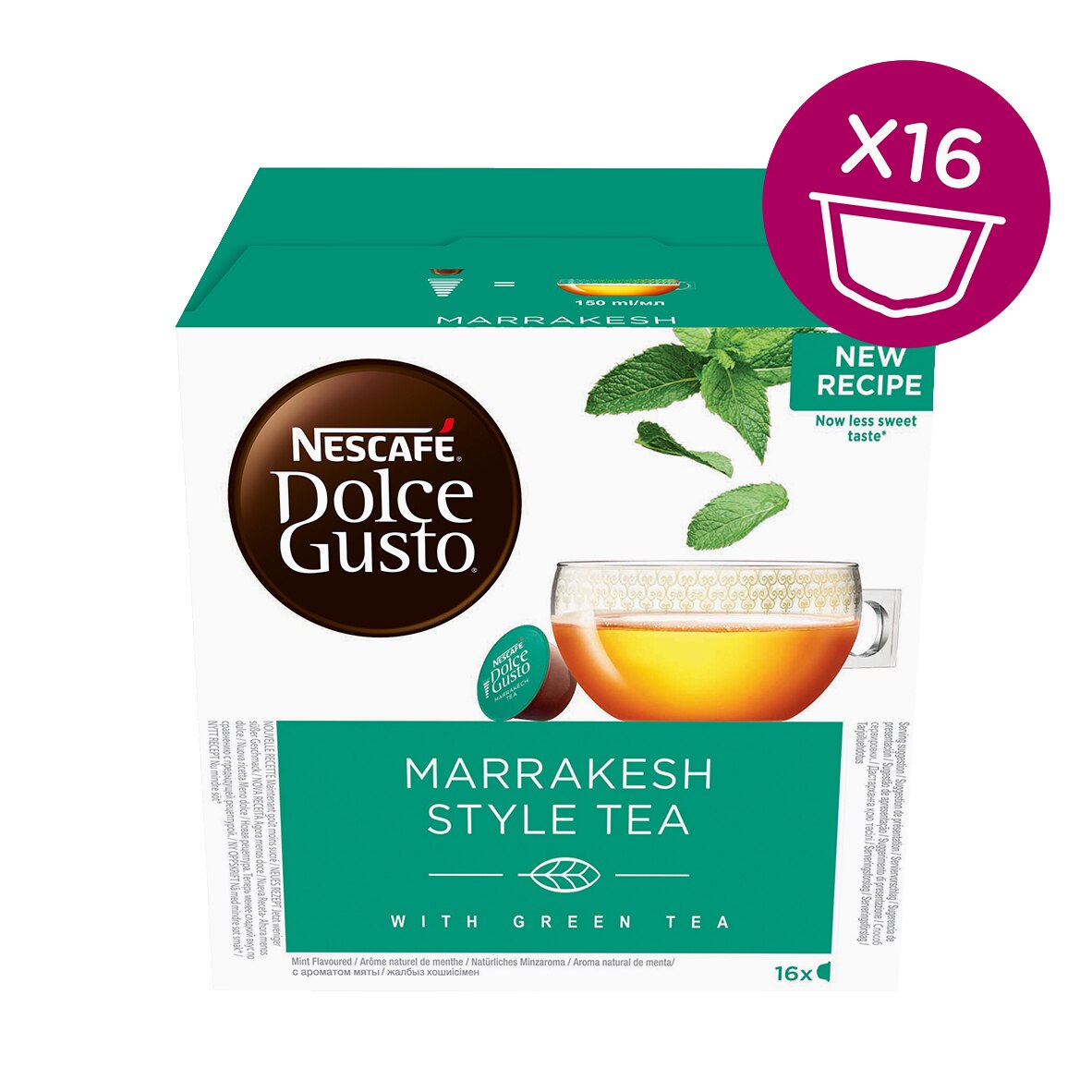 Marrakesh Style Tea 16 Cápsulas - NESCAFÉ® Dolce Gusto®