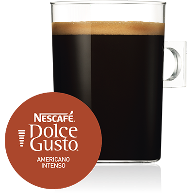 Chávena e Imagem Cápsula Americano Intenso NESCAFÉ® Dolce Gusto®