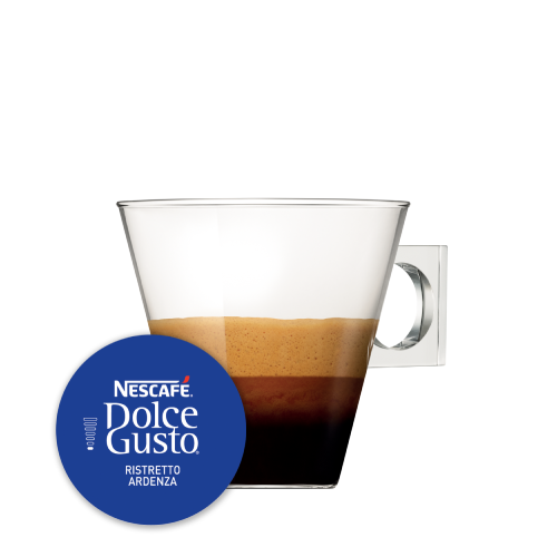 Chávena e Imagem Cápsula Ristretto Ardenza 30 Capsulas NESCAFÉ® Dolce Gusto®