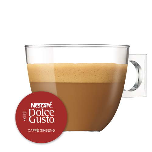 Chávena e Imagem Cápsula Café Ginseng NESCAFÉ® Dolce Gusto®