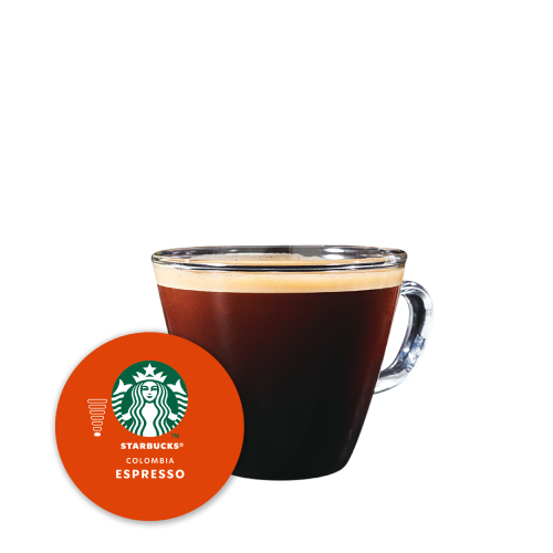 Chávena e Imagem Cápsula STARBUCKS® Single-Origin Colombia NESCAFÉ® Dolce Gusto®