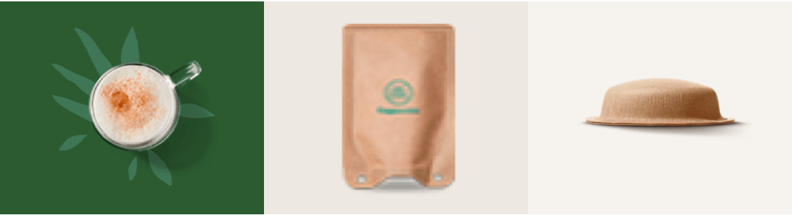 de café ao lado de uma cápsula de papel